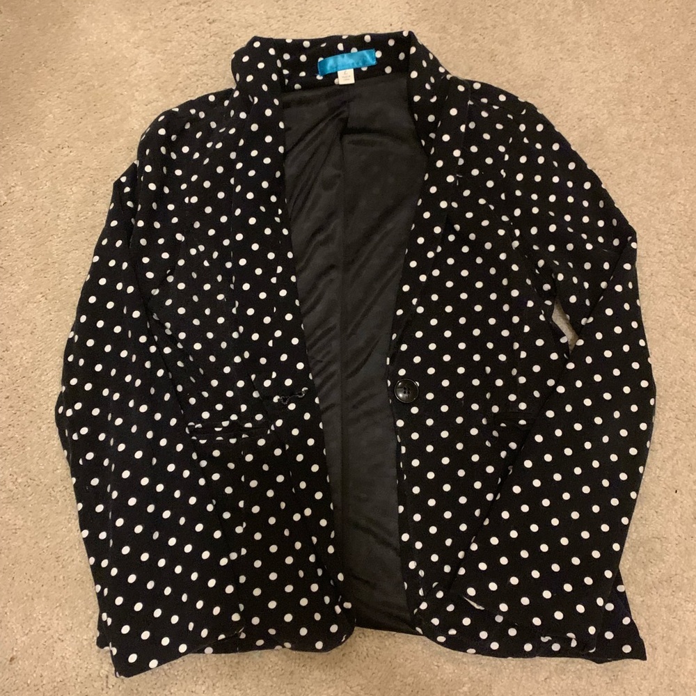 Reversible cuff blazer
